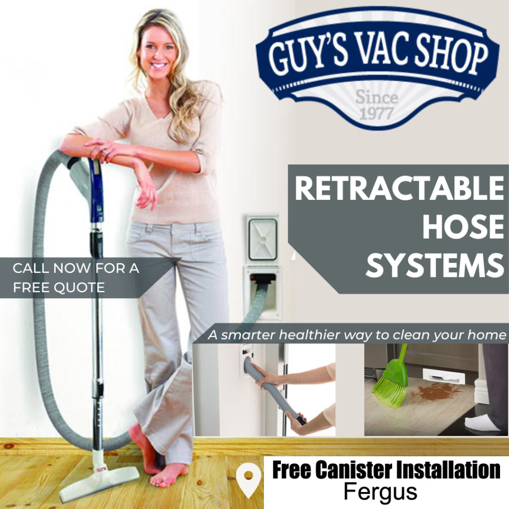 Fergus Central Vacuum Store Sales, Repairs Installation